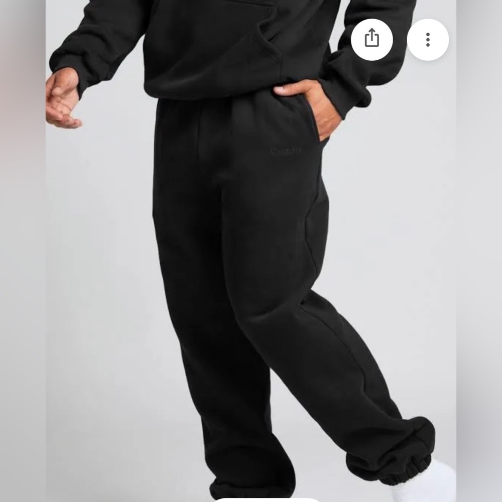 These are Comfrt Signature Sweatpants in Onyx Black, size XL